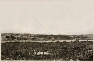 Burns vs Johnson Boxing Match Crowd 6" x 4" Photo Print