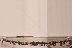 Ashes Cricket Match Sydney 1883 Crowd Scene 6" x 4" Photo Print