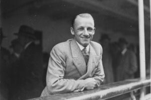 Donald Bradman Portrait Aboard Ship c1935 6" x 4" Photo Print