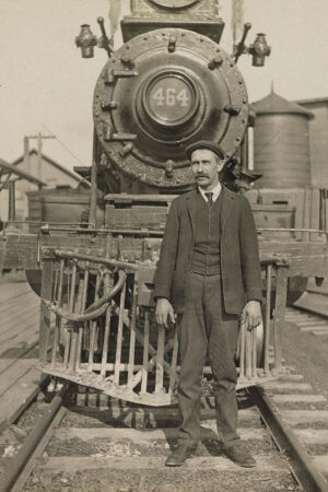 Historic Vintage Train in Action – 6" x 4" Photo Print