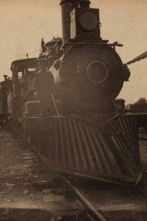 Historic Vintage Train in Action – 6" x 4" Photo Print