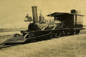 Historic Vintage Train in Action – 6" x 4" Photo Print