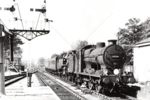 Historic Vintage Train in Action – 6" x 4" Photo Print