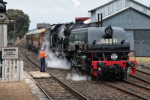 Historic Vintage Train in Action – 6" x 4" Photo Print
