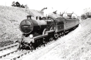 Historic Vintage Train in Action – 6" x 4" Photo Print