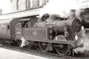 Historic Vintage Train in Action – 6" x 4" Photo Print