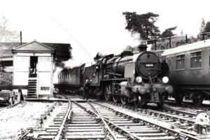 Historic Vintage Train in Action – 6" x 4" Photo Print