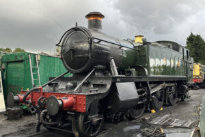 Historic Vintage Train in Action – 6" x 4" Photo Print