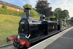 Historic Vintage Train in Action – 6" x 4" Photo Print