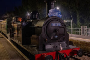 Historic Vintage Train in Action – 6" x 4" Photo Print