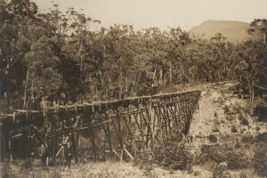 Men Laying 42-inch Diameter Sewer Pipe 6" x 4" Photo Print
