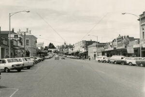 Main Street Stawell with Cars and Shops 6" x 4" Photo Print