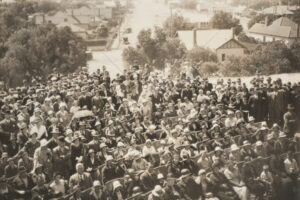 Crowd at New Hospital Opening Stawell, January 1934 6" x 4" Photo Print