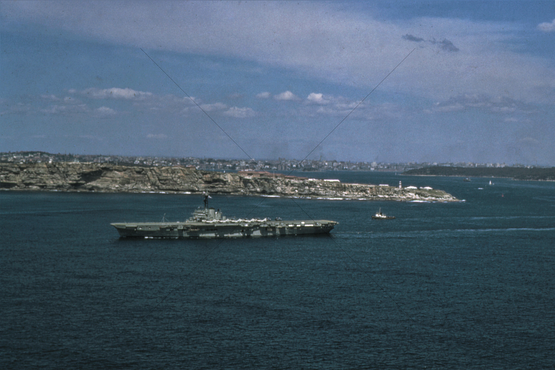 HMAS Melbourne And Vendetta 6" x 4" Photo Print