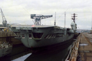 HMAS Melbourne In The Captain Cook Dock 6" x 4" Photo Print