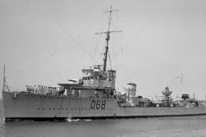 HMAS Vampire1 In Melbourne 6" x 4" Photo Print