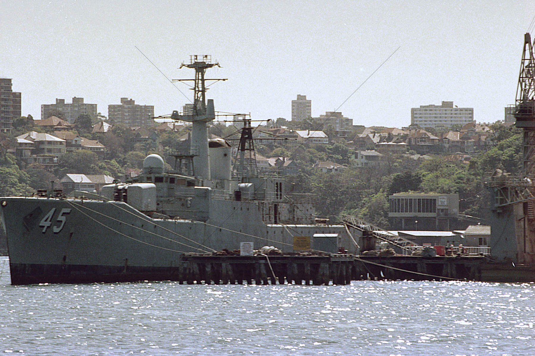HMAS Yarra And Fd1002 6" x 4" Photo Print