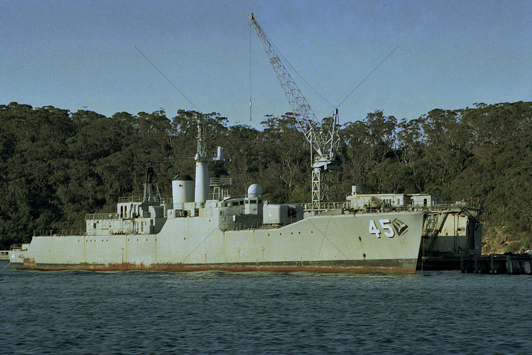 HMAS Yarra And Fd1002 6" x 4" Photo Print