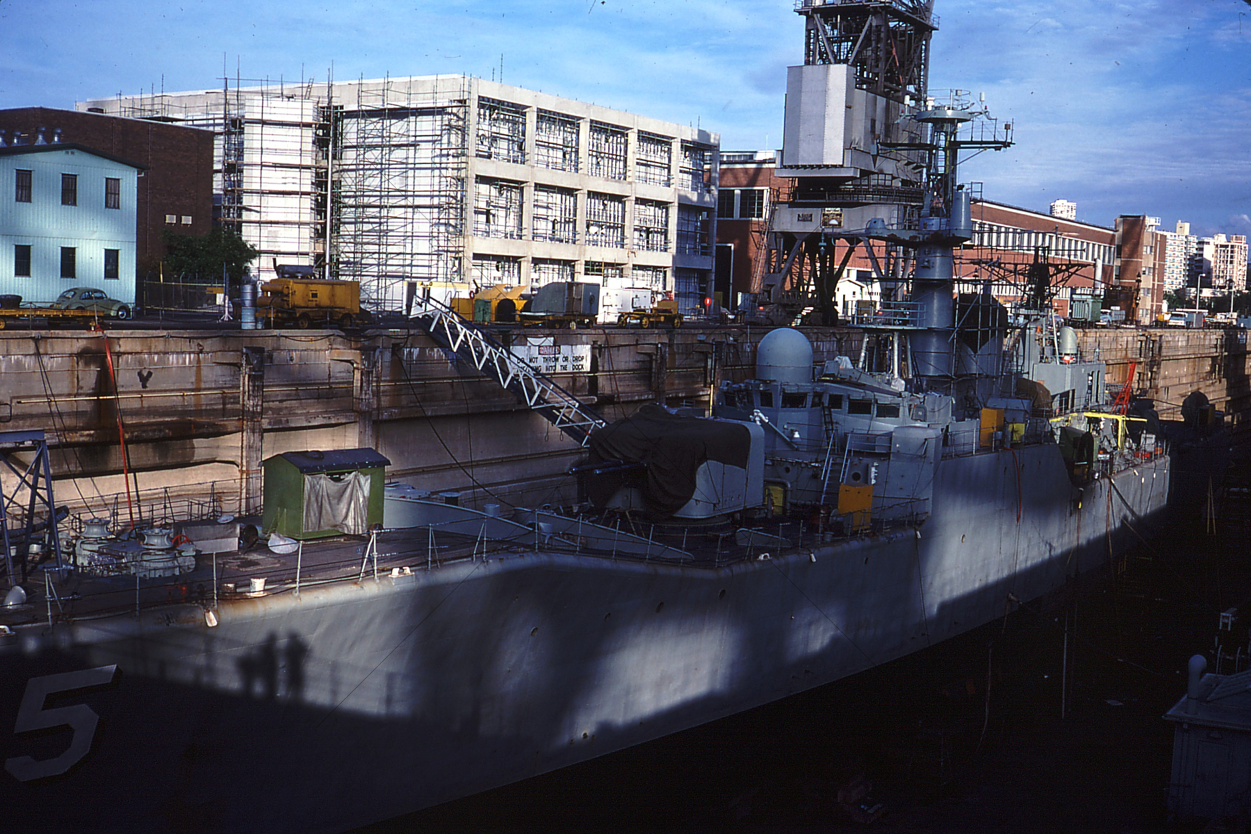 HMAS Yarra In Dock 6" x 4" Photo Print