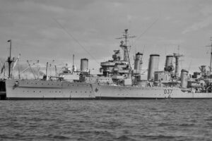 The Navy At Station Pier 6" x 4" Photo Print