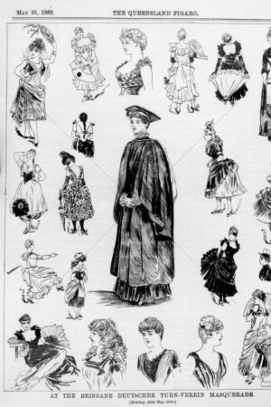 Early 1900s Women's Fashion Scene, Victoria Australia 6" x 4" Photo Print