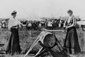 Early 1900s Women's Fashion Scene, Victoria Australia 6" x 4" Photo Print