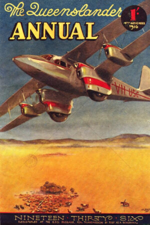 Vintage Qantas Airlines Related 6" x 4" Photo Print