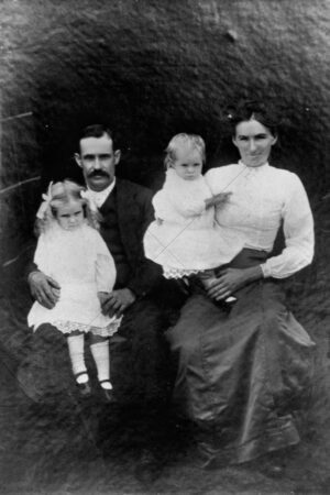 Charles Nutley And Family 6" x 4" Photo Print