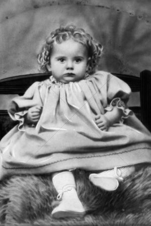 Esther Mary Millichap (née Duignan) As A Baby 1898 6" x 4" Photo Print