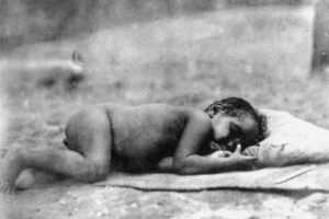 Sleeping Aboriginal Child At Mapoon 1914 6" x 4" Photo Print