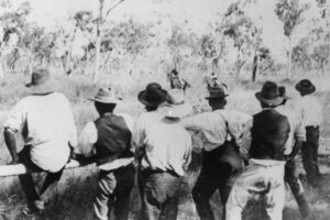Horse Racing In The Bush Outback Queensland 6" x 4" Photo Print
