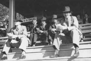 Men Sitting In The Stands At The Races 1930–1940 6" x 4" Photo Print