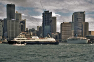 Circular Quay Panorama Australia Cruise Ship 6" x 4" Photo Print