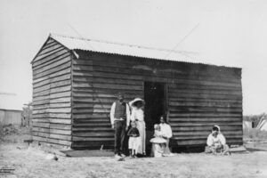 Married Mens Hut At Barambah Aboriginal Settlement 1911 6" x 4" Photo Print
