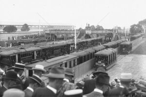 Crossing Bridge To Trams At Randwick 6" x 4" Photo Print