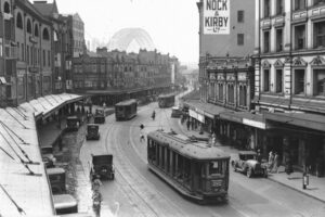 George Street From Grosvenor St 1931 6" x 4" Photo Print