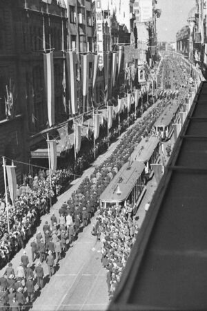 NZ Contingent Anzac Day Parade 1937 6" x 4" Photo Print