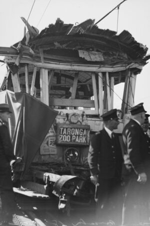 Tram Crash Taronga Zoo Line 1939 6" x 4" Photo Print