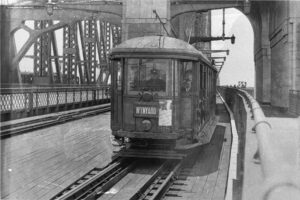 Wynyard Bound Tram Harbour Bridge 6" x 4" Photo Print