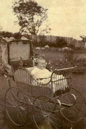 Baby Charmain Bernays In Her Perambulator 6" x 4" Photo Print