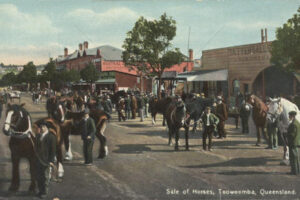 Horse Sales At Toowoomba 6" x 4" Photo Print