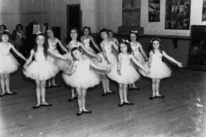 Young Girls Competing At The Royal Academy Of Dancing London Exams Held 6" x 4" Photo Print