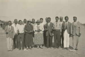 Community Members Dressed For Church And Holding Bibles Woorabinda O 6" x 4" Photo Print