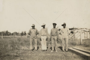 Men In Military Clothing For Photo 6" x 4" Photo Print