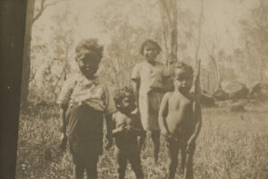 Children Standing Among Trees Ravenshoe 6" x 4" Photo Print