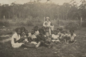Children On Camp With Miss Christie Herberton 6" x 4" Photo Print