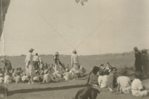 Girls At Sunday School Picnic Cherbourg 6" x 4" Photo Print