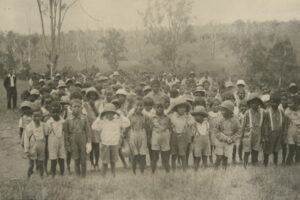 Children In A Paddock Woorabinda 6" x 4" Photo Print