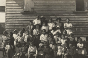 School Children And Teacher Woorabinda 6" x 4" Photo Print