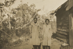 Man And Woman Posing Woorabinda 6" x 4" Photo Print